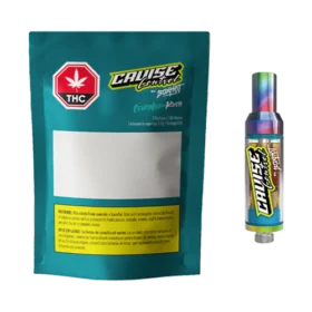 Cruise Control by BOXHOT Couch Lock Kush THC+CBN 510 Vape Cartridge